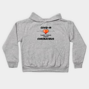 Lets Fight Coronavirus Kids Hoodie